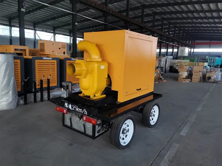 8-inčna samousisna pumpa za otpadnu vodu/pokretna pumpa za vodu