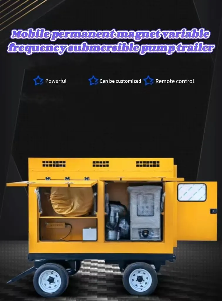 Pomoćna pumpa za pokretni stalni magnet Pomoćna prikolica pumpe.